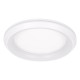 GloboStar® MELINA 61041 Πλαφονιέρα Οροφής Κύκλος LED CCT 55W 6376lm 120° AC 220-240V - Εναλλαγή Φωτισμού μέσω Τηλεχειριστηρίου All In One Ψυχρό Λευκό 6000k+Φυσικό Λευκό 4500k+Θερμό Λευκό 2700k Dimmable Φ48cm - Λευκό - 3 Years Warranty