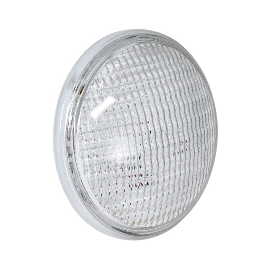 GloboStar® POOLANO 61535 Λάμπα LED Σποτ Πισίνας GX16D PAR56 25W 1875lm 120° AC/DC 12V Αδιάβροχο IP68 IK06 Tempered Glass Φ18 x Υ10cm Θερμό Λευκό 2700K - Bridgelux Chip - 3 Years Warranty