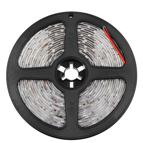 GloboStar® 70105 Ταινία LED SMD 2835 5m 4.8W/m 60LED/m 412lm/m 120° DC 12V Αδιάβροχη IP65 Πράσινο - 5 Χρόνια Εγγύηση