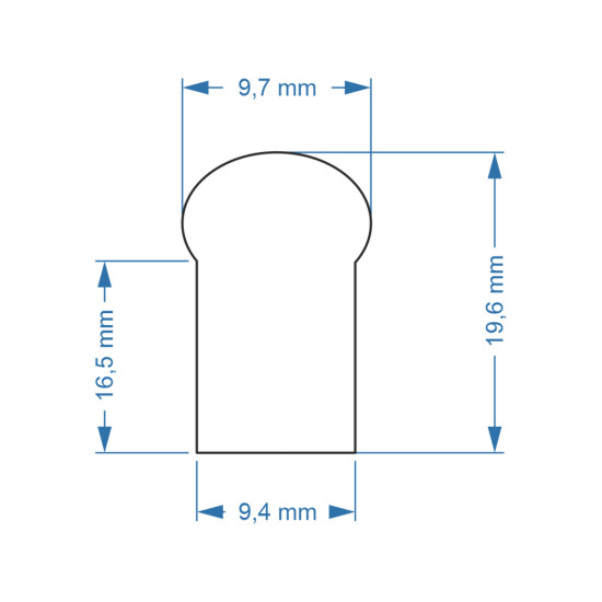 GloboStar® 70569 OVALE 120° Degree Neon Flex Epistar LED SMD 5050 1m 18W/m 60LED/m 1818lm/m 120° DC 24V Αδιάβροχη IP68 Digital Magic Addressable IC WS2811 RGB Dimmable