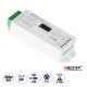 GloboStar® 71424 D1-CX Mi-BOXER DC DMX & RDM Dimmer High Speed Controller / Decoder 1 Καναλιού DC 12-24V 1 x 20A 480W - Max 20A 480W - IP20 Μ13 x Π5 x Υ2.5cm - 5 Years Warranty