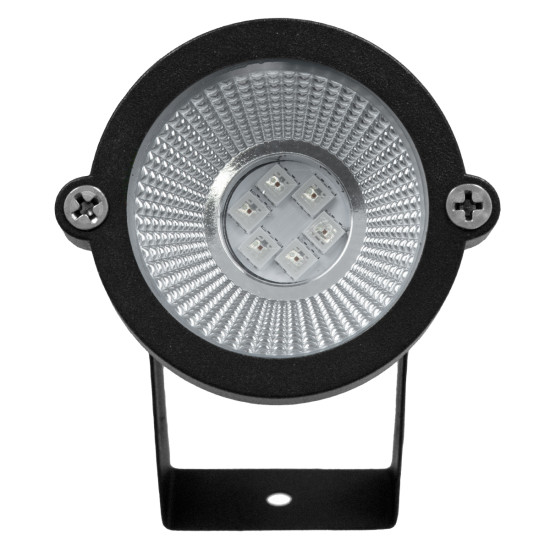 GloboStar® 75588 Προβολάκι Κήπου Καρφωτό - Δαπέδου Epistar 5050 SMD LED 10W 1000lm 35° DC 24V με Ασύρματο Χειριστήριο 2.4Ghz Αδιάβροχο IP67 Πολύχρωμο RGB Dimmable