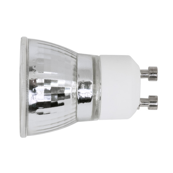 GloboStar® 76006 Σποτ LED GU10 MR11 4W 400lm 120° AC 220-240V με Λευκό Γαλακτερό Γυαλί Ψυχρό Λευκό 6000K - 2 Χρόνια Εγγύηση