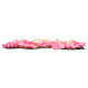 GloboStar® 78307 Συνθετικό Πάνελ Λουλουδιών - Κάθετος Κήπος Τριαντάφυλλο - Ορτανσία Μ60 x Υ40 x Π7cm