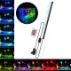 GloboStar® 79677 Φωτιστικό Ενυδρείου &amp; Οξυγονωτής / Μηχανισμός Φυσαλίδων 67cm LED 24W 180° AC 230V Αδιάβροχο IP68 με Ασύρματο Χειριστήριο IR Πολύχρωμο RGB Dimmable