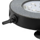GloboStar® 79683 Φωτιστικό Ενυδρείου &amp; Οξυγονωτής / Μηχανισμός Φυσαλίδων Φ10cm LED 9W 180° AC 230V Αδιάβροχο IP68 με Ασύρματο Χειριστήριο IR Πολύχρωμο RGB