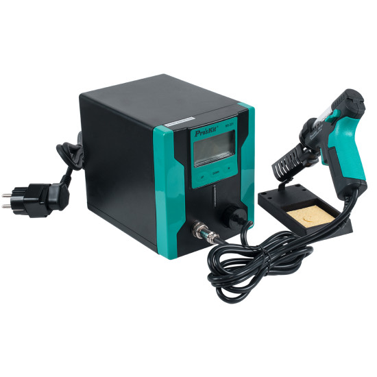 GloboStar® 79994 Proskit SS-331H Desoldering Station - Επαγγελματικός Σταθμός Αποκόλλησης Ρεύματος 140W AC 220-240V με Ρύθμιση Θερμοκρασίας 160°C έως 480°C Μ13 x Π18.5 x Υ16cm