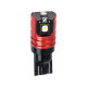 GloboStar® T10 W5W 81509 Λάμπα Αυτοκίνητου W5W SMD SMD3838 3  CANBUS 3W 300LM DC12V IP20 Ψυχρό Λευκό 6000K