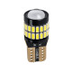 GloboStar® T10 W5W 81510 Λάμπα Αυτοκίνητου & Φορτηγού 4014 36SMD WITH 3030 1SMD NON POLAR CANBUS 1.8W 359LM DC10V-48V IP20 Ψυχρό Λευκό 6000K