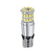 GloboStar® T10 W5W 81511 Λάμπα Αυτοκίνητου & Φορτηγού  4014 38 SMD NON POLAR CANBUS 1.2W 342LM DC10V-48V IP20 Ψυχρό Λευκό 6000K