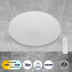 GloboStar® AVA 61017 Πλαφονιέρα Οροφής LED CCT 76W 8372lm 120° AC 220-240V - Εναλλαγή Φωτισμού μέσω Τηλεχειριστηρίου All In One Ψυχρό Λευκό 6000k+Φυσικό Λευκό 4500k+Θερμό Λευκό 2700k Dimmable Φ48cm - Λευκό - 3 Years Warranty