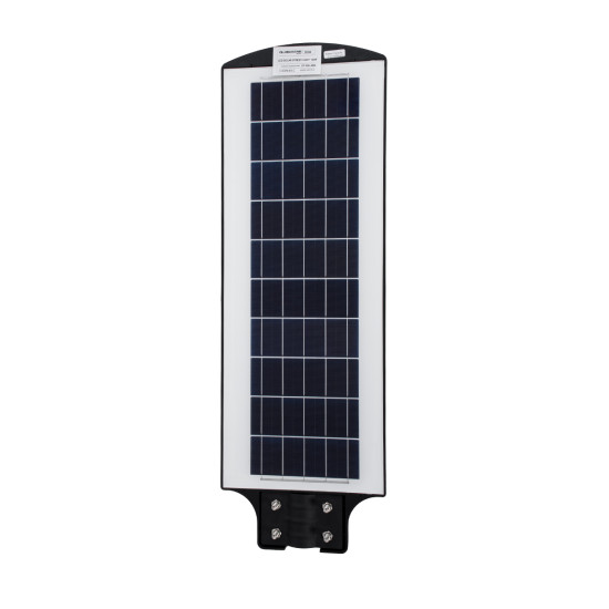 GloboStar® STREETA 85344 Professional LED Solar Street Light Αυτόνομο Ηλιακό Φωτιστικό Δρόμου 120W 1200lm 192 x LED SMD 5730 με Ενσωματωμένο Φωτοβολταϊκό Panel 6V 15W & Επαναφορτιζόμενη Μπαταρία Li-ion 3.2V 15000mAh με Αισθητήρα Ημέρας-Νύχτας & PIR Αισθητ