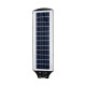 GloboStar® STREETA 85345 Professional LED Solar Street Light Αυτόνομο Ηλιακό Φωτιστικό Δρόμου 150W 1500lm 240 x LED SMD 5730 με Ενσωματωμένο Φωτοβολταϊκό Panel 6V 18W & Επαναφορτιζόμενη Μπαταρία Li-ion 3.2V 20000mAh με Αισθητήρα Ημέρας-Νύχτας & PIR Αισθητ