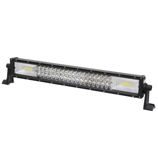 GloboStar® 85482 PRO Series Μπάρα Ίσια - Straight TRI-ROW 7D για Αυτοκίνητα & Φορτηγά LED CREE XBD 270W 27000lm 15° & 60° DC 10-30V Αδιάβροχη IP65 Ψυχρό Λευκό 6000K