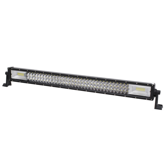 GloboStar® 85483 PRO Series Μπάρα Ίσια - Straight TRI-ROW 7D για Αυτοκίνητα & Φορτηγά LED CREE XBD 405W 40500lm 15° & 60° DC 10-30V Αδιάβροχη IP65 Ψυχρό Λευκό 6000K