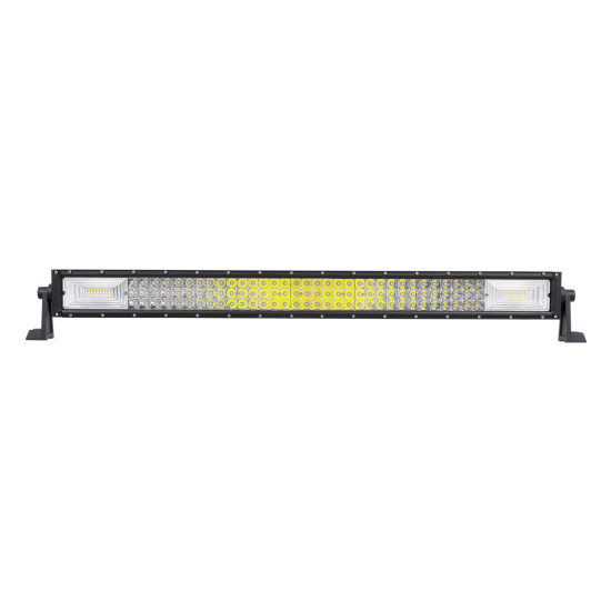 GloboStar® 85483 PRO Series Μπάρα Ίσια - Straight TRI-ROW 7D για Αυτοκίνητα & Φορτηγά LED CREE XBD 405W 40500lm 15° & 60° DC 10-30V Αδιάβροχη IP65 Ψυχρό Λευκό 6000K