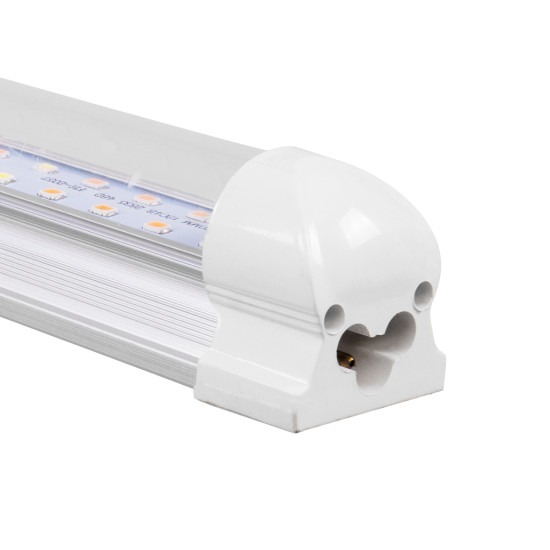 GloboStar® 85961 Linear Grow Light Full Spectrum LED Γραμμικό Φωτιστικό Ανάπτυξης Φυτών Θερμοκηπίου 60cm SMD 2835 40W 160° AC230V IP54 Εσωτερικού Χώρου για Κάλυψη Επιφάνειας 0.6m x 0.6m Πλήρους Φάσματος Φωτισμού