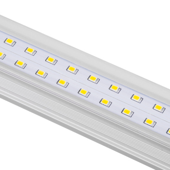 GloboStar® 85962 Linear Grow Light Hydro Spectrum LED Γραμμικό Φωτιστικό Ανάπτυξης Φυτών Υδροπονικού Θερμοκηπίου 60cm SMD 2835 40W 160° AC230V IP54 Εσωτερικού Χώρου για Κάλυψη Επιφάνειας 0.6m x 0.6m