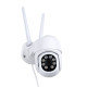GloboStar® 86040 Ασύρματο Καταγραφικό με 8 x Camera 2MP 1080P WiFi  360° Μοιρών - Αδιάβροχο IP66 - Νυχτερινή Όραση με LED IR - Διπλή Κατέυθυνση Ομιλίας - Ανιχνευτή Κίνησης - Νυχτερινή Λήψη - Λευκό