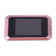 GloboStar® 86064 Επαναφορτιζόμενη Ψηφιακή Έξυπνη Camera Εξώπορτας 90° Μοιρών με Έγχρωμη Οθόνη 4.1" Inches - USB - Νυχτερινή Όραση με LED IR - Κουδούνι - Ροζ