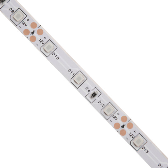 GloboStar® 90595 Ταινία LED SMD 3528 5m 4.8W/m 60LED/m 200lm/m 120° DC 12V IP20 Μπλε - 2 Χρόνια Εγγύηση