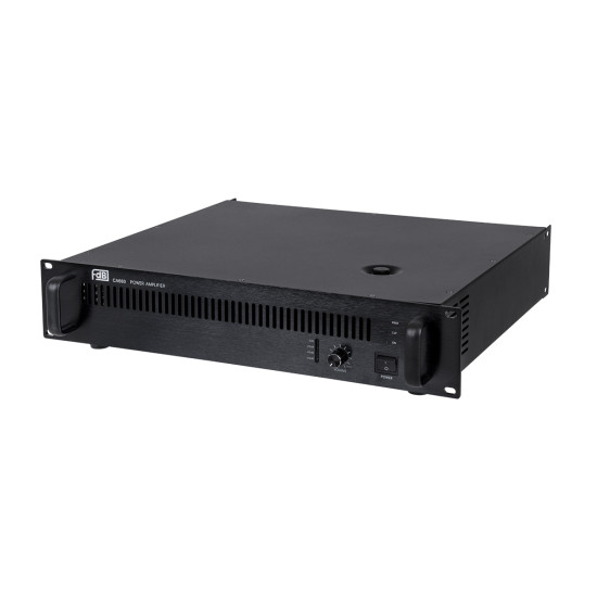 GloboStar® FDB CA660 98015 Power Amplifier - Επαγγελματικός Ενισχυτής Ηχείων Εγκαταστάσεων 100V - Frequency Response 60Hz-20Khz - AC 220V/50-60Hz - 660W/4Ω - IP20 - Μαύρο - Μ48.5 x Π32 x Υ9cm