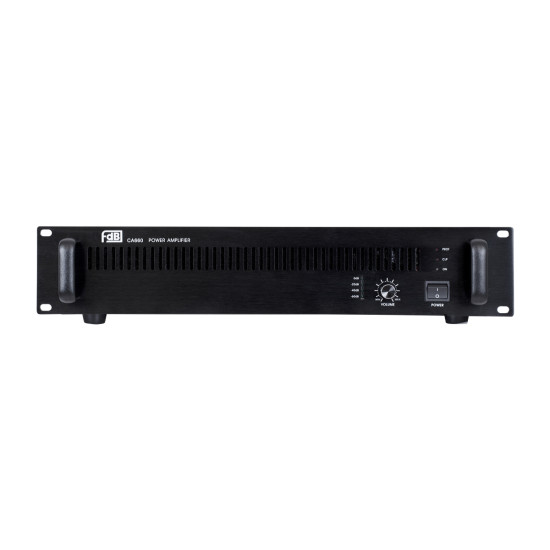 GloboStar® FDB CA660 98015 Power Amplifier - Επαγγελματικός Ενισχυτής Ηχείων Εγκαταστάσεων 100V - Frequency Response 60Hz-20Khz - AC 220V/50-60Hz - 660W/4Ω - IP20 - Μαύρο - Μ48.5 x Π32 x Υ9cm