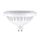 GloboStar® 60126 Σποτ LED GU10 AR111 15W 1500lm 12° AC 220-240V IP20 Φ11 x Υ6.6cm Ψυχρό Λευκό 6000K - 3 Χρόνια Εγγύηση