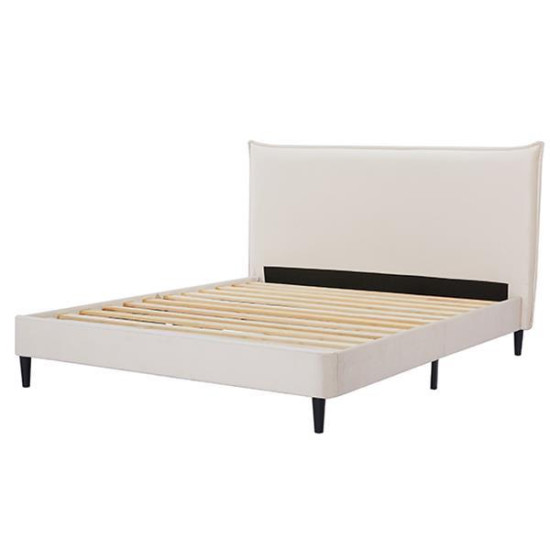 Nextdeco διπλό κρεβάτι Osaka λευκό Υ113x222x176εκ. πλάτος