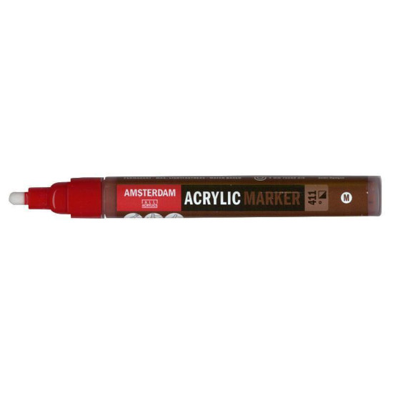 Talens amsterdam marker 411 burnt sienna medium