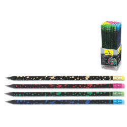 Adel μολύβι με σβήστρα "Party" κοκτέηλ 4 χρωμάτων