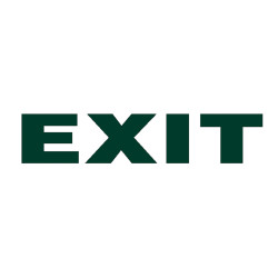 Next επιγραφή pp "Exit" 7x22εκ.