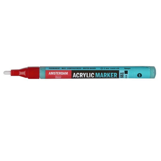 Talens amsterdam marker 661 turquoise green small