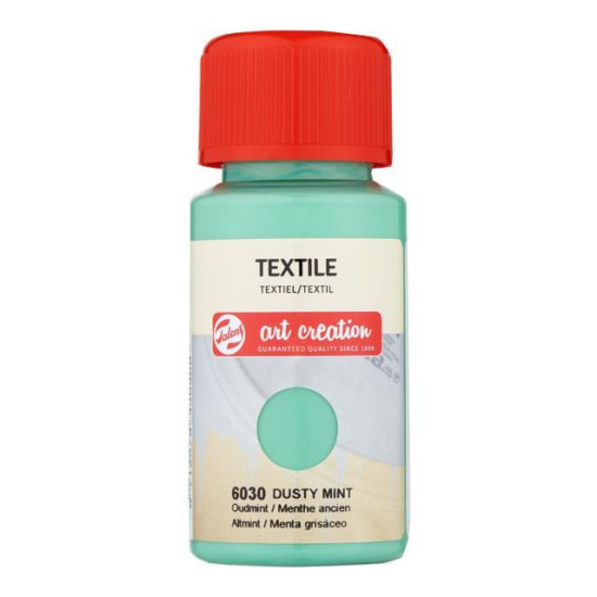 Talens χρώμα textile 6030 dusty mint 50ml