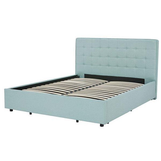 Nextdeco κρεβάτι με αποθηκευτικό χώρο Soho γαλάζιο Υ110x200x160εκ. πλάτος