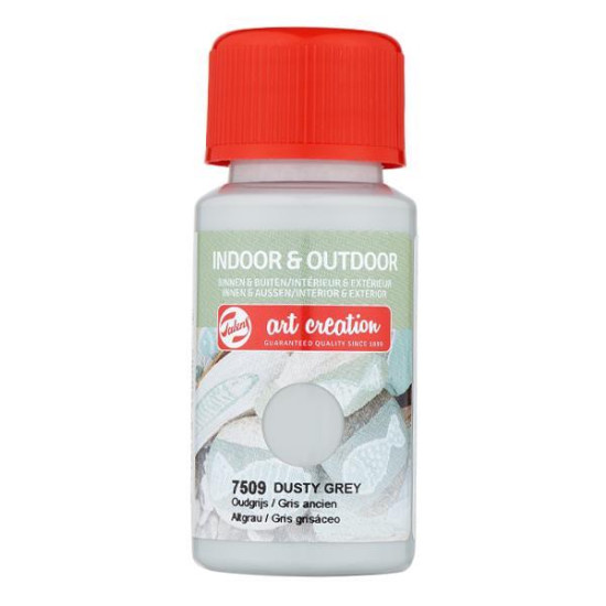 Talens χρώμα indoor/outdoor 7509 dusty grey 50ml