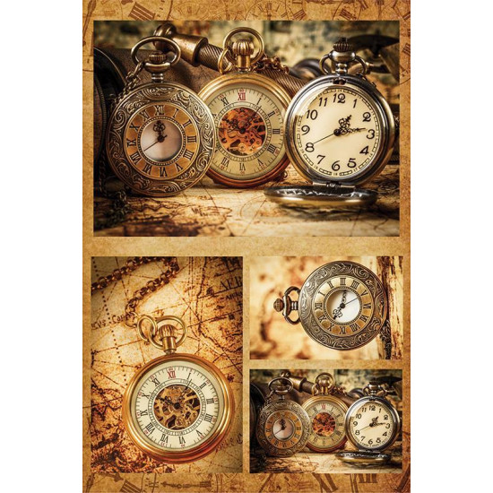 Χαρτί decoupage "Clocks" 32x48εκ.