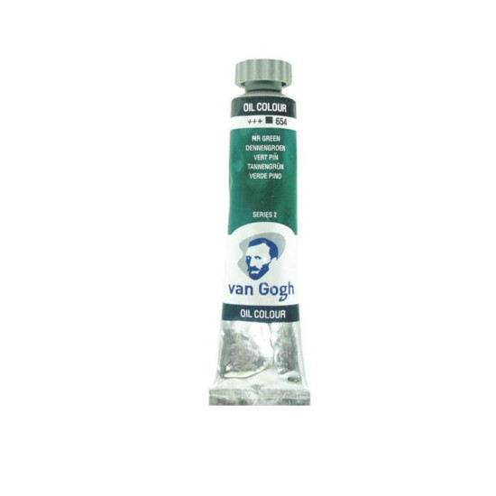 Talens van gogh χρώμα λαδιού 654 fir green 20ml