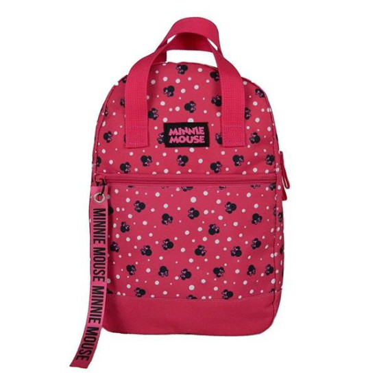 Bagtrotter τσάντα νηπίου "Minnie" ροζ 34x23x13εκ.