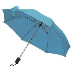 Ομπρέλα χειροκίνητη πτυσσόμενη γαλάζιο Ø85εκ.