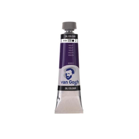 Talens van gogh χρώμα λαδιού 538 mars violet 20ml