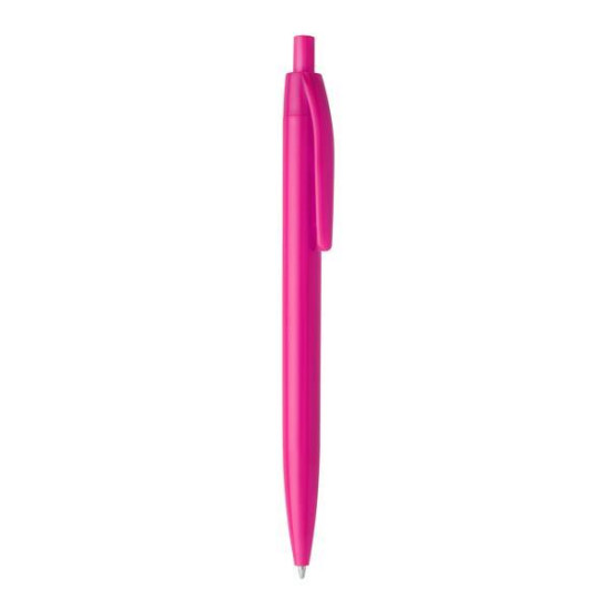 Στυλό από ABS φουξ με κλιπ Υ13,8xØ1εκ