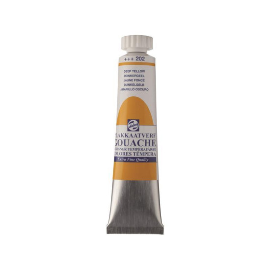 Talens τέμπερες extra fine 202 deep yellow 20ml