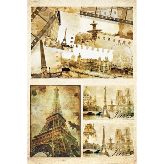 Χαρτί decoupage "Paris" 32x48εκ.