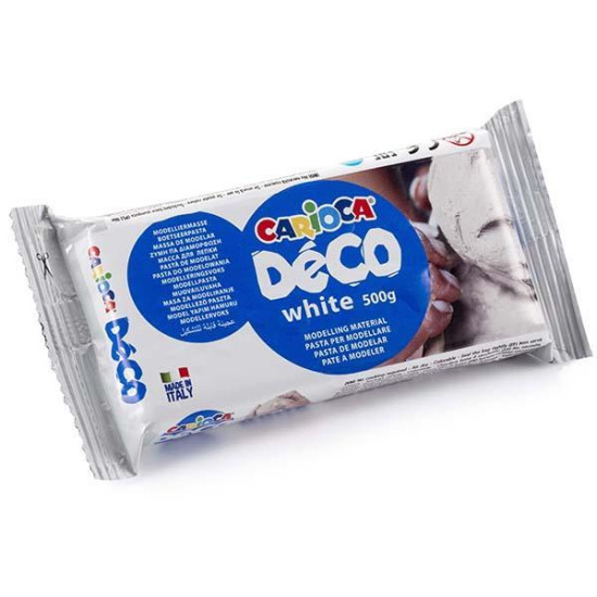 Carioca Decò λευκός πηλός 500gr.