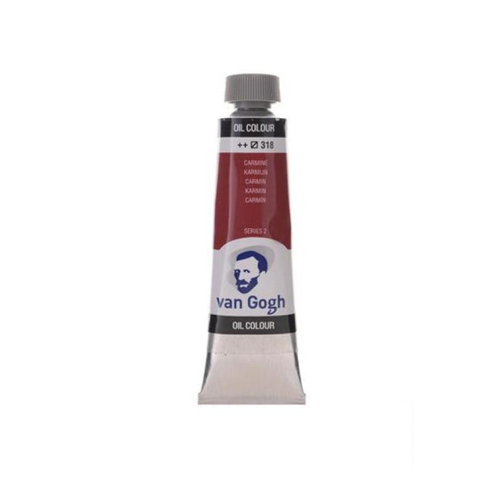 Talens van gogh χρώματα λαδιού 60ml (318-Carmine)