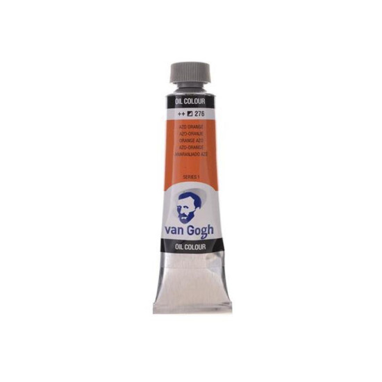 Talens van gogh χρώματα λαδιού 60ml (276-Azo orange)