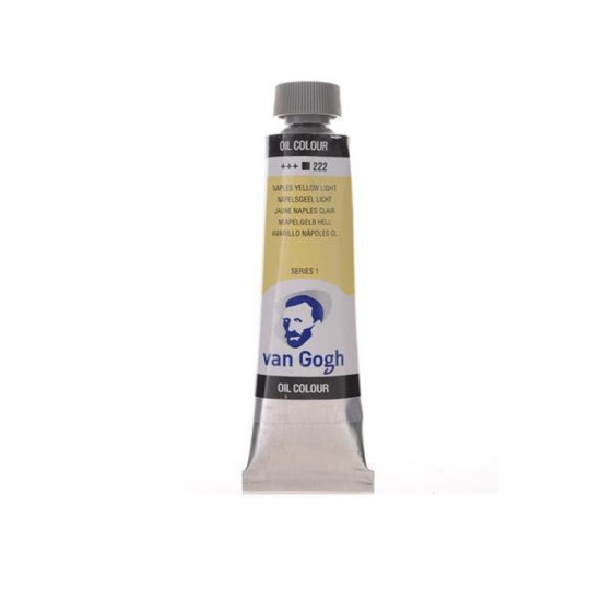 Talens van gogh χρώματα λαδιού 60ml (222-Naples yellow light)