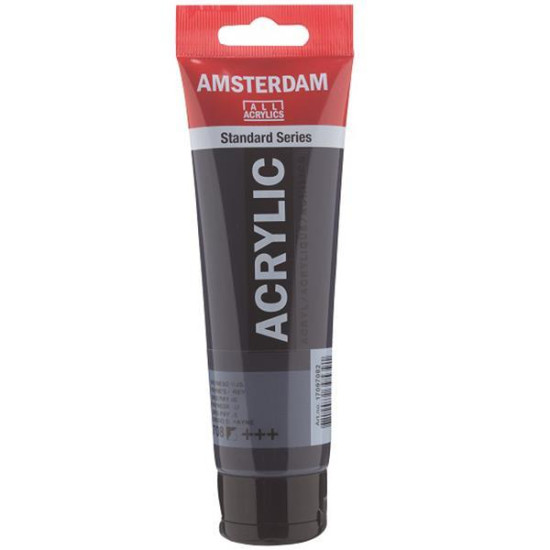 Talens amsterdam ακρυλικό χρώμα 708 paynes grey 120ml