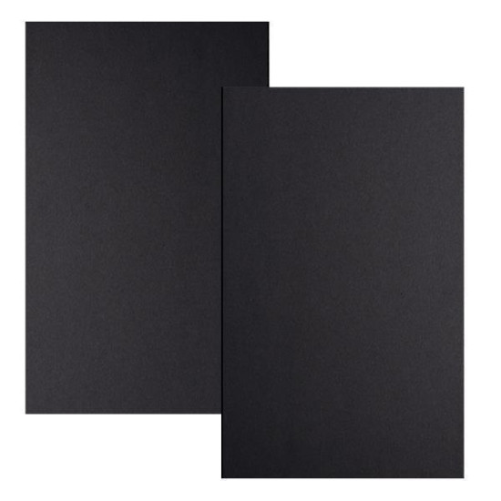 Χαρτόνι μαύρο 2 όψεις 72x100εκ. 1,5χιλ. 1000gr/m²